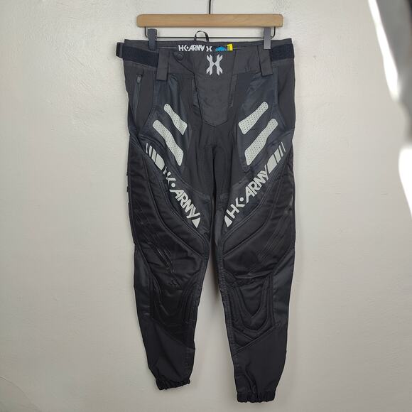 HK Army‎ V2 Freeline Jogger Pants Mens XS S Black Paintball Padded Tactical - Picture 1 of 9